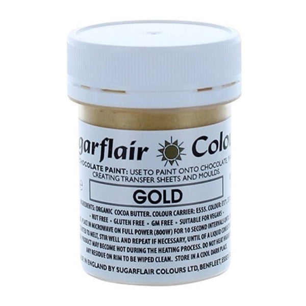Lustre Chocolate Paint 35g - Gold