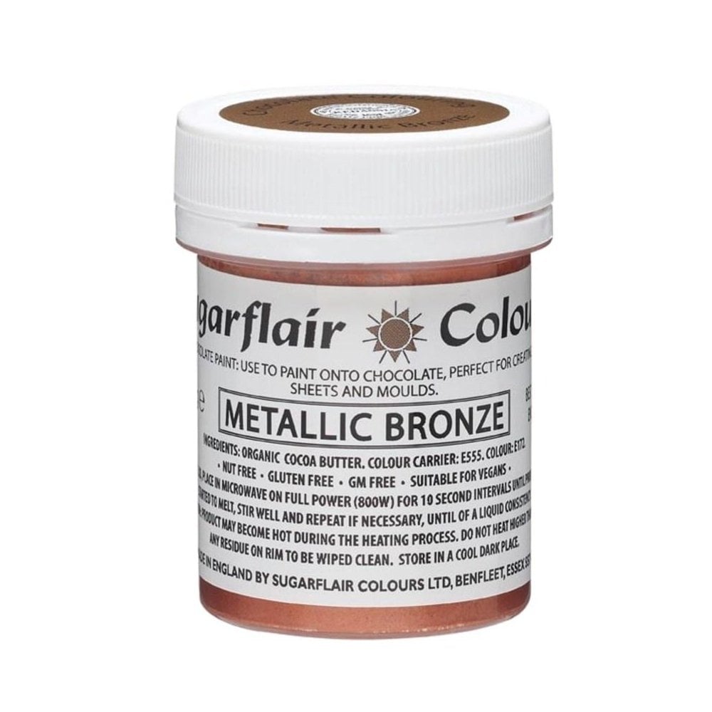 Lustre Chocolate Paint 35g - Metallic Bronze