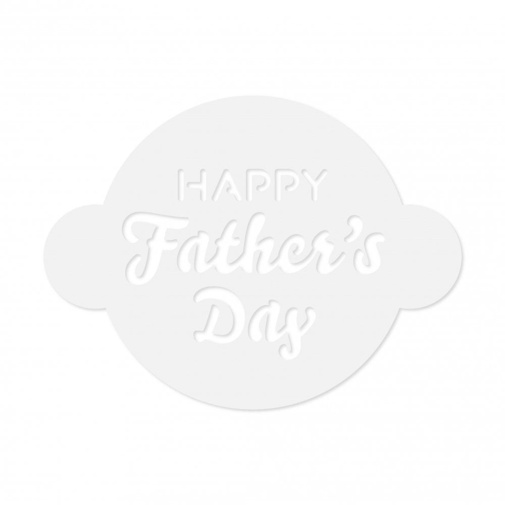 Happy Father's Day Stencil