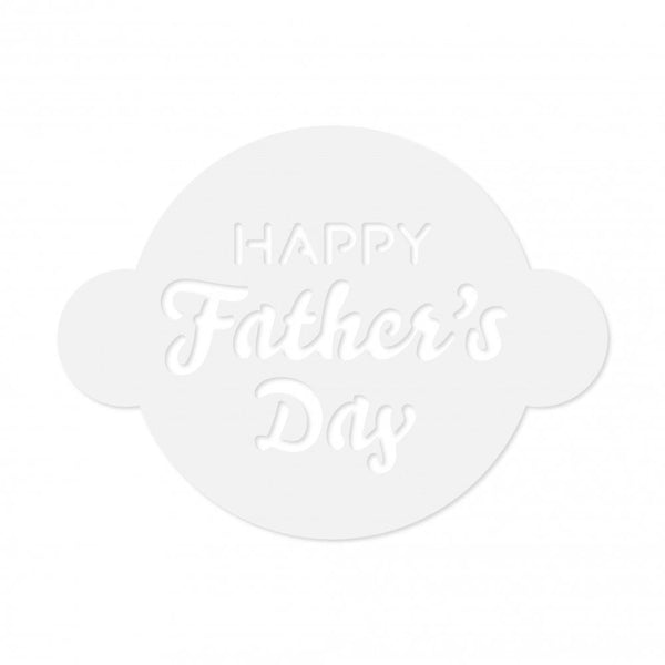 Happy Father's Day Stencil