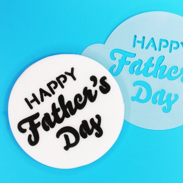 Happy Father's Day Stencil