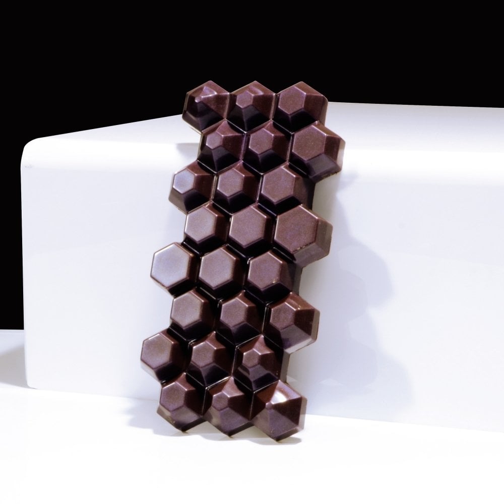 Hexagon Tablet Polycarbonate Chocolate Mould