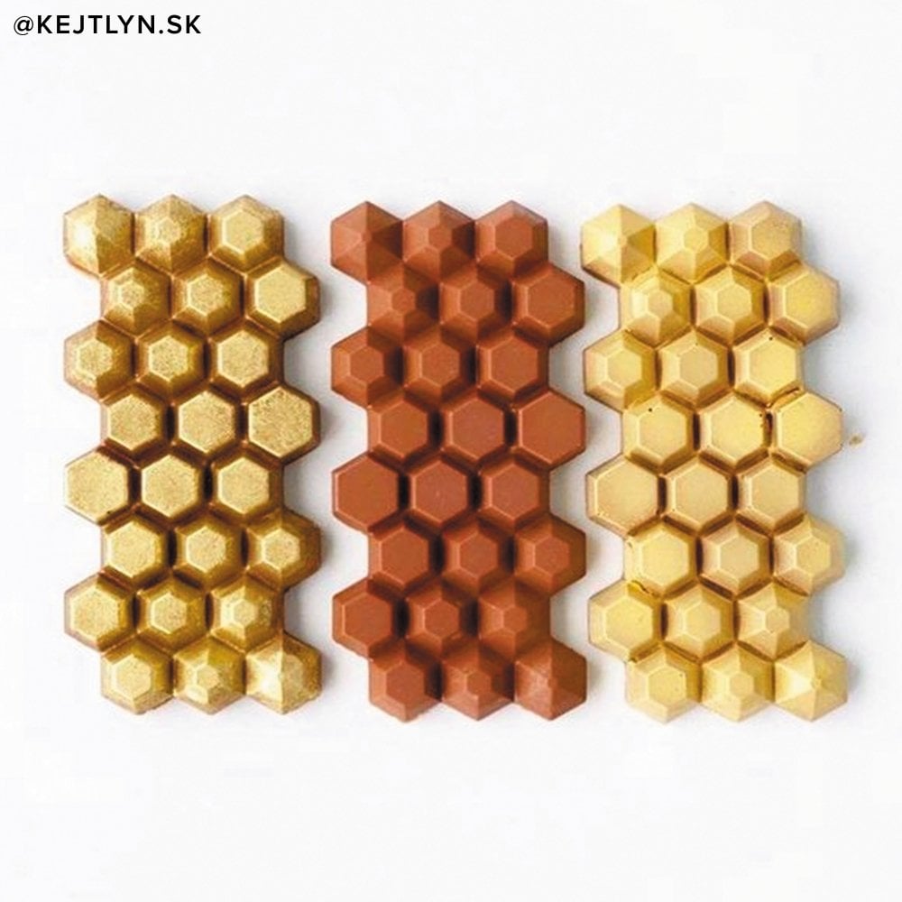 Hexagon Tablet Polycarbonate Chocolate Mould
