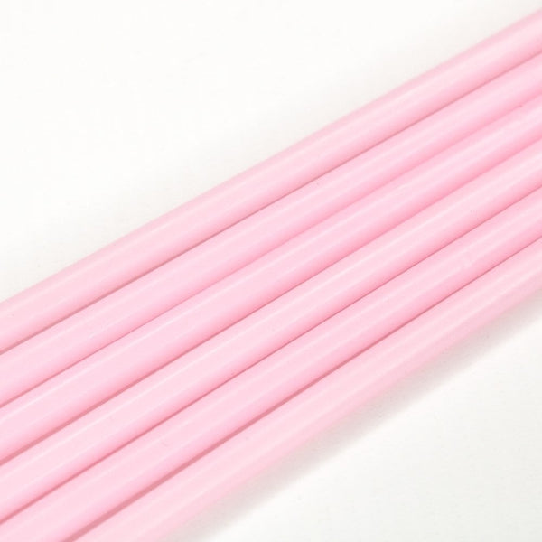 Tall Pastel Pink Candles x 6