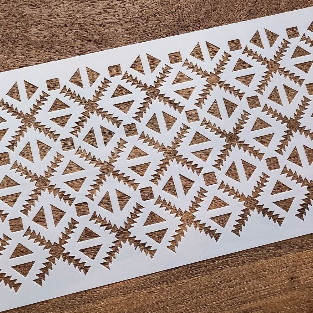 Rombos - Modernist Stencil Collection