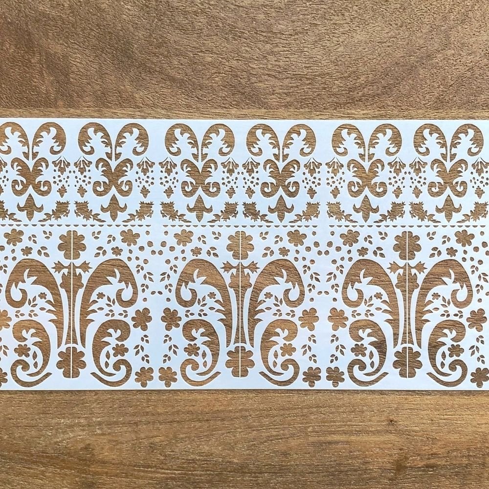 Rhea - Lace Stencil Collection
