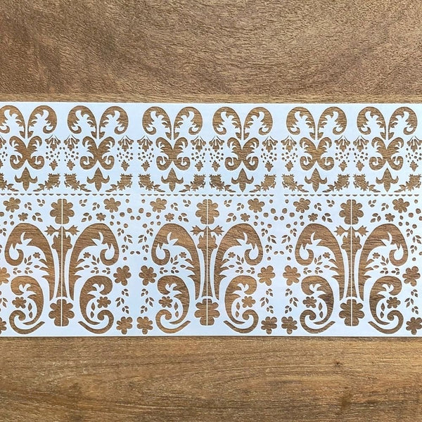 Rhea - Lace Stencil Collection