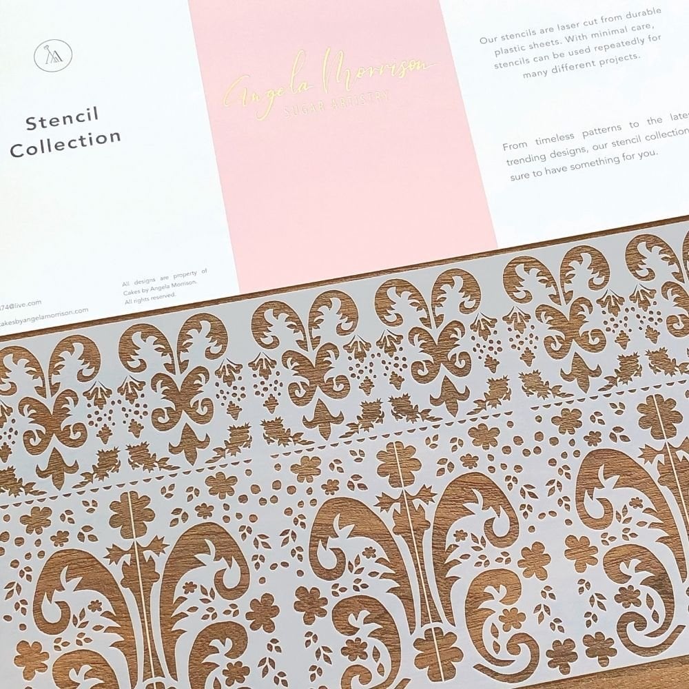 Rhea - Lace Stencil Collection
