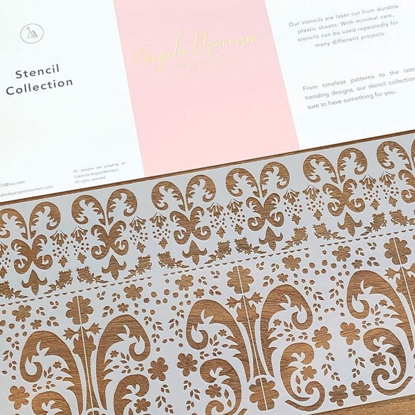 Rhea - Lace Stencil Collection