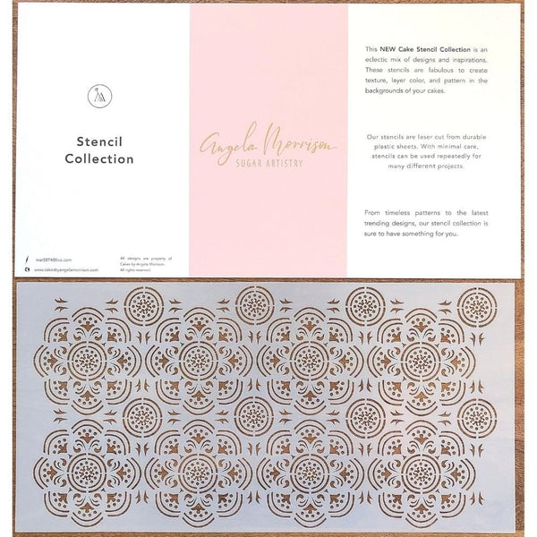 Santorini - Lace Stencil Collection