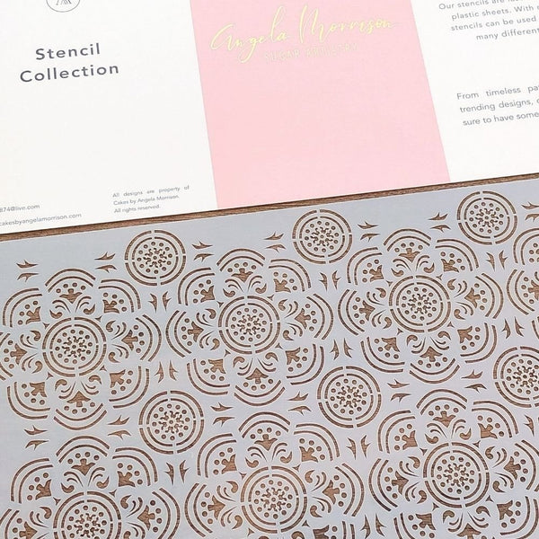 Santorini - Lace Stencil Collection