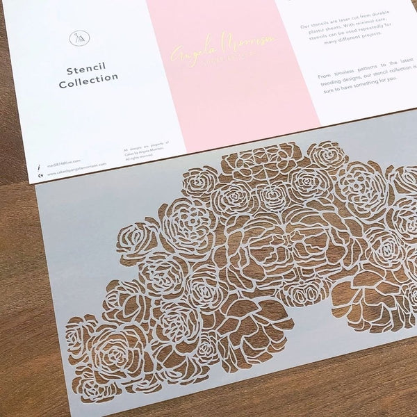 Marigold - Lace Stencil Collection