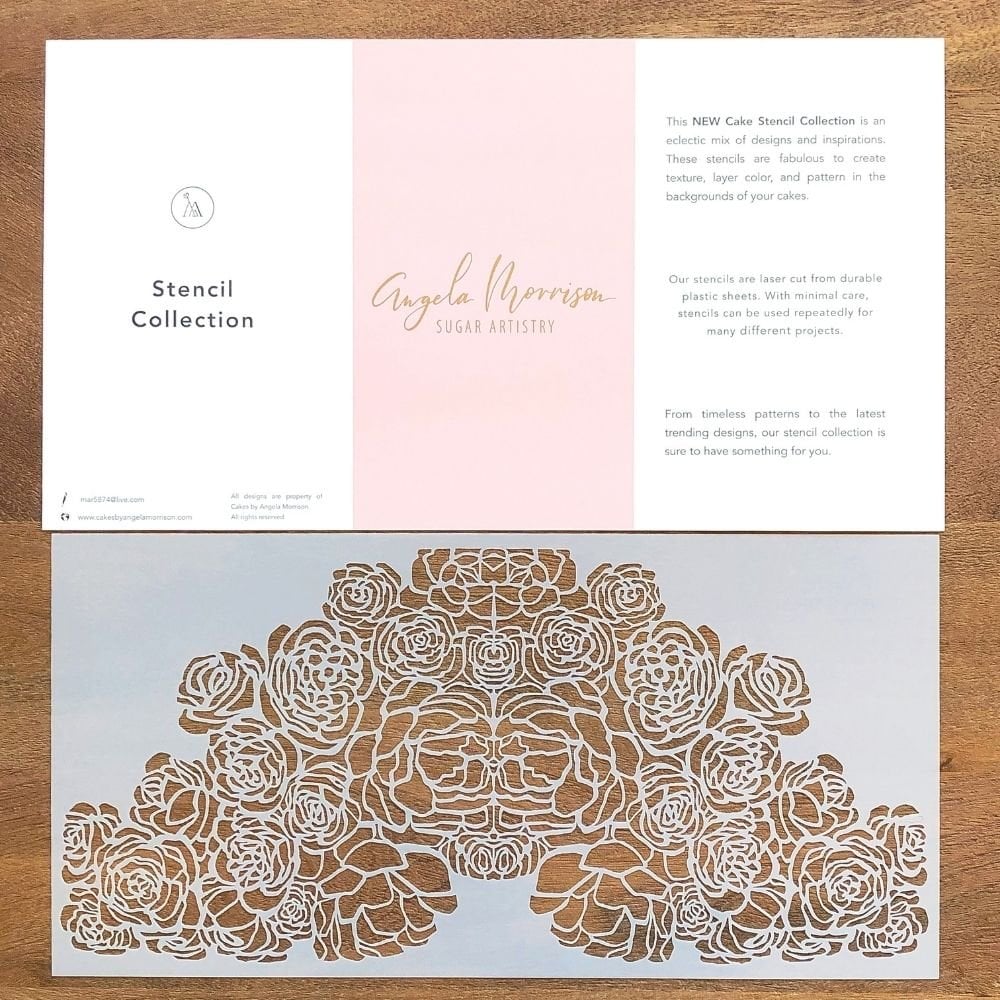 Marigold - Lace Stencil Collection