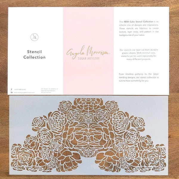 Marigold - Lace Stencil Collection