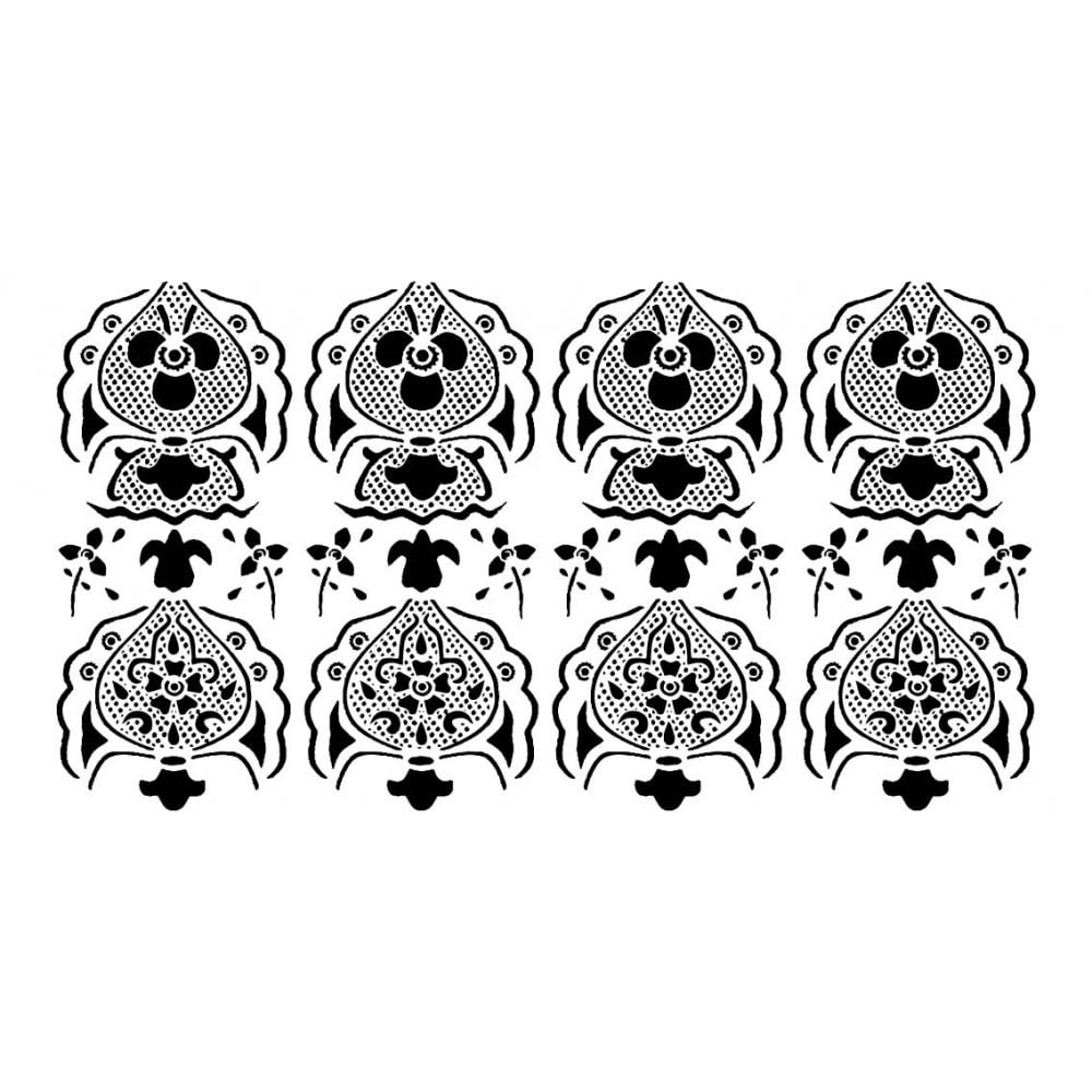 White Dove - Lace Stencil Collection