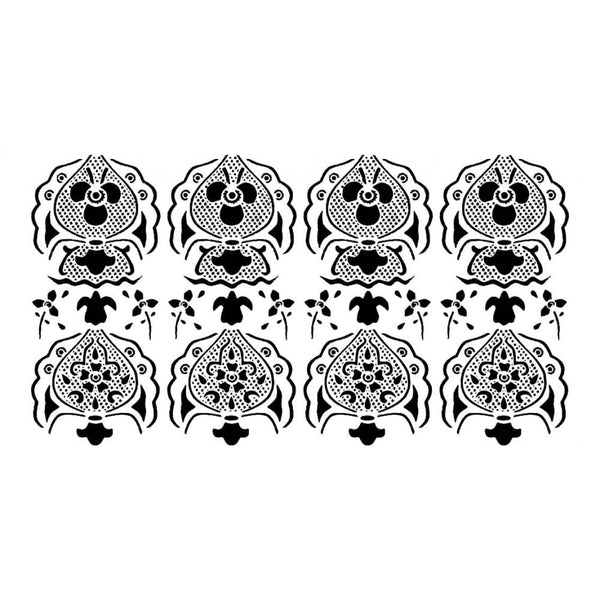 White Dove - Lace Stencil Collection