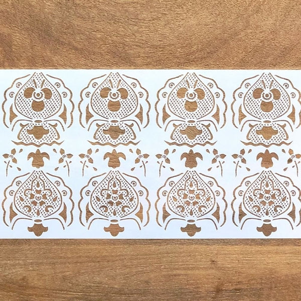 White Dove - Lace Stencil Collection