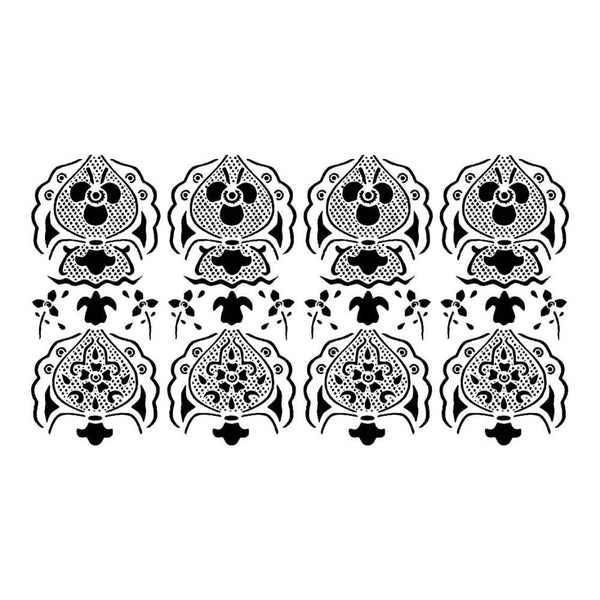 White Dove - Lace Stencil Collection