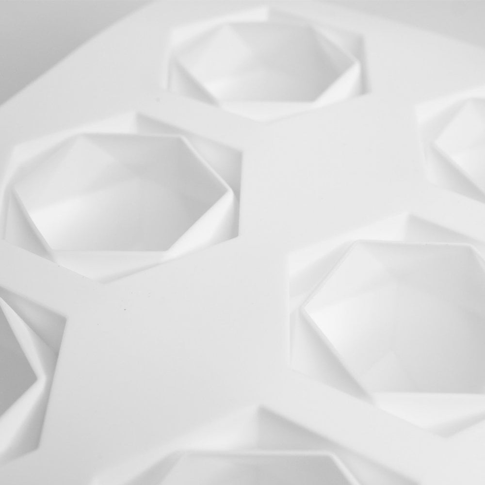 Hexagon Geo Chocolate Mould - 8 Cavity