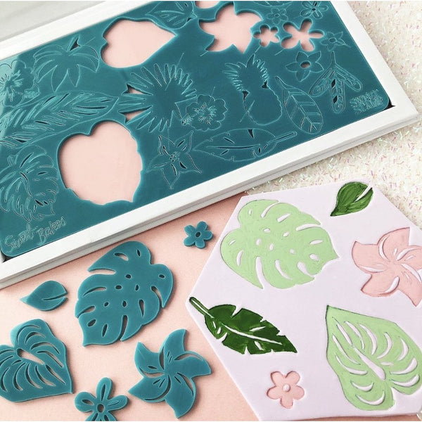 Tropical Vibes Embossing Set By Sweetbakes