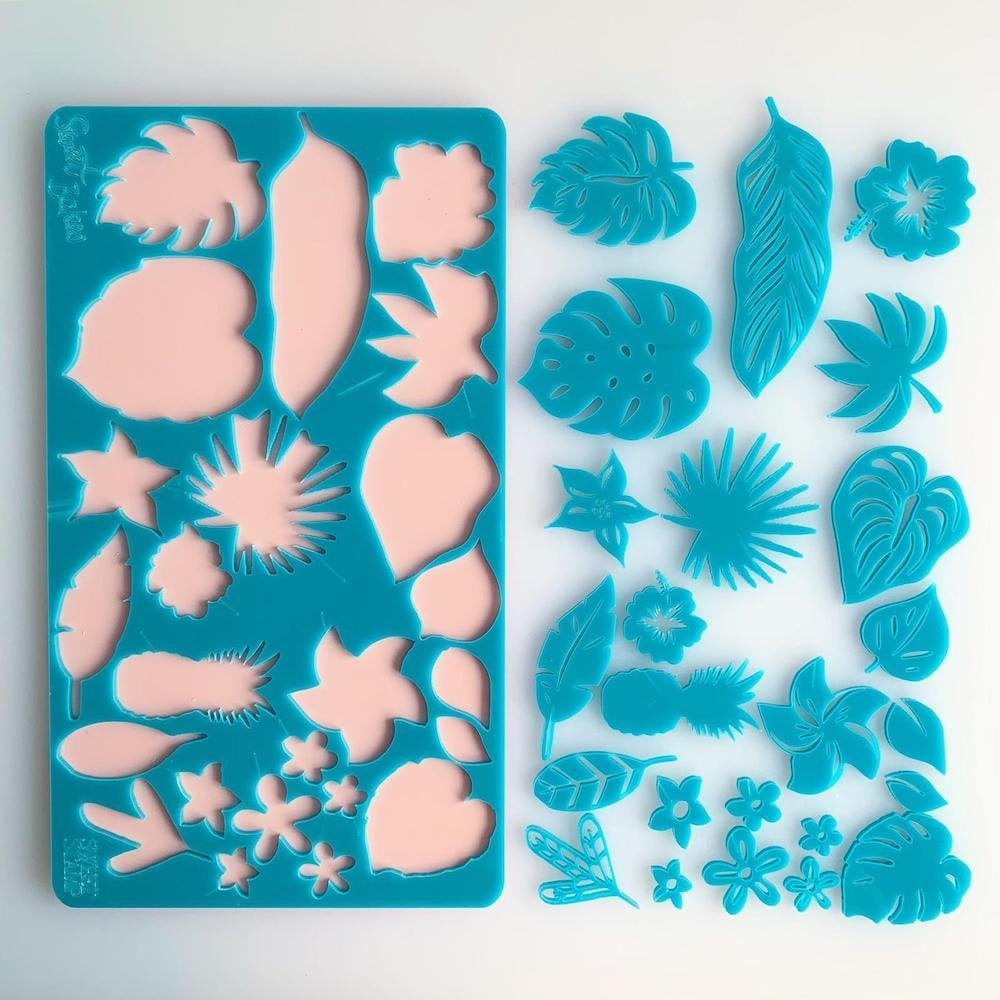 Tropical Vibes Embossing Set By Sweetbakes