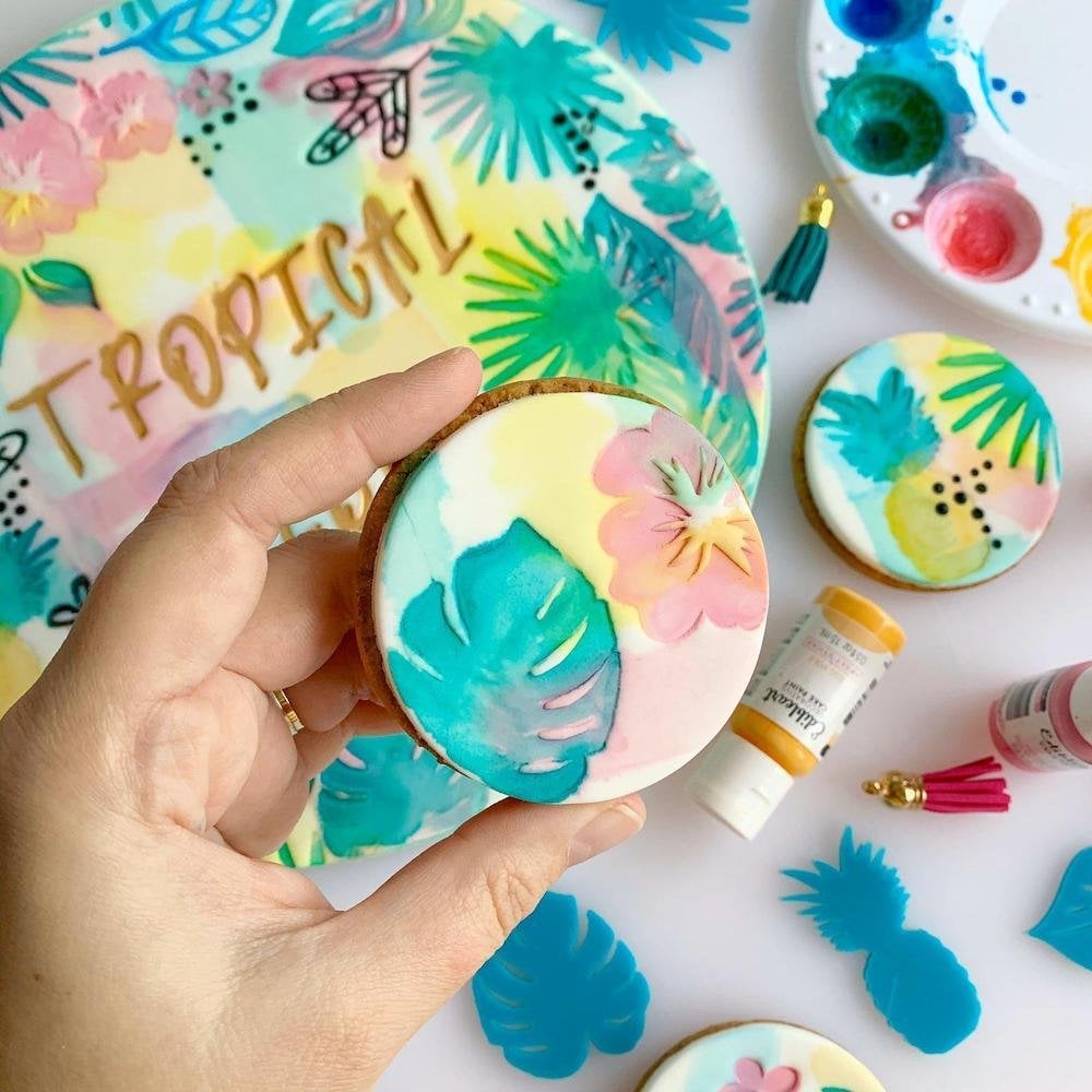 Tropical Vibes Embossing Set By Sweetbakes