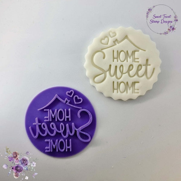 Home Sweet Home - Embossing Stamp