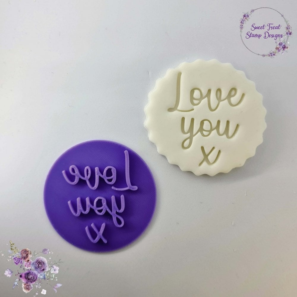 Love You - Embossing Stamp