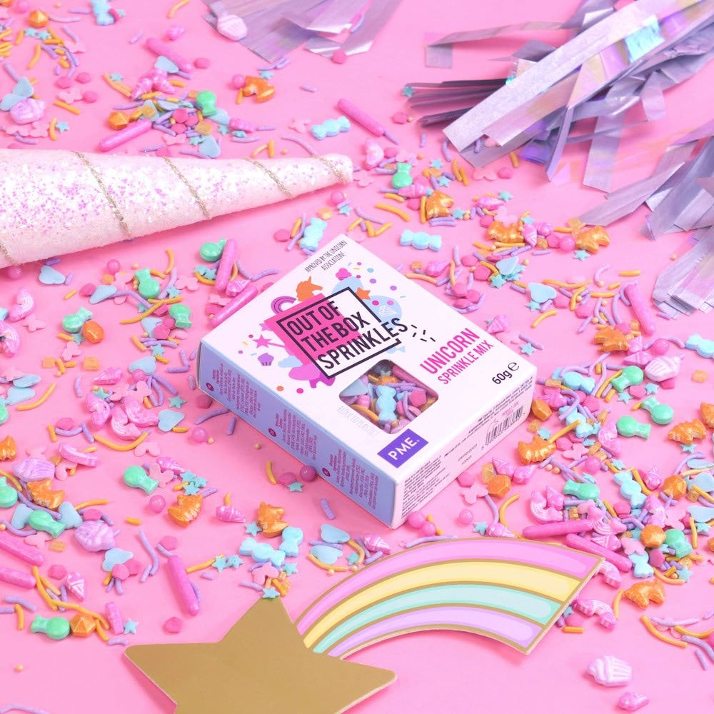 Unicorn - Out The Box Sprinkle Mix 60g