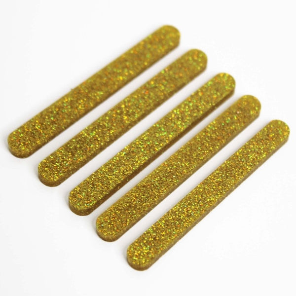 Glitter Cakesicle Sticks x 12