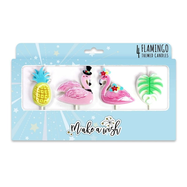 Flamingo Candle Set