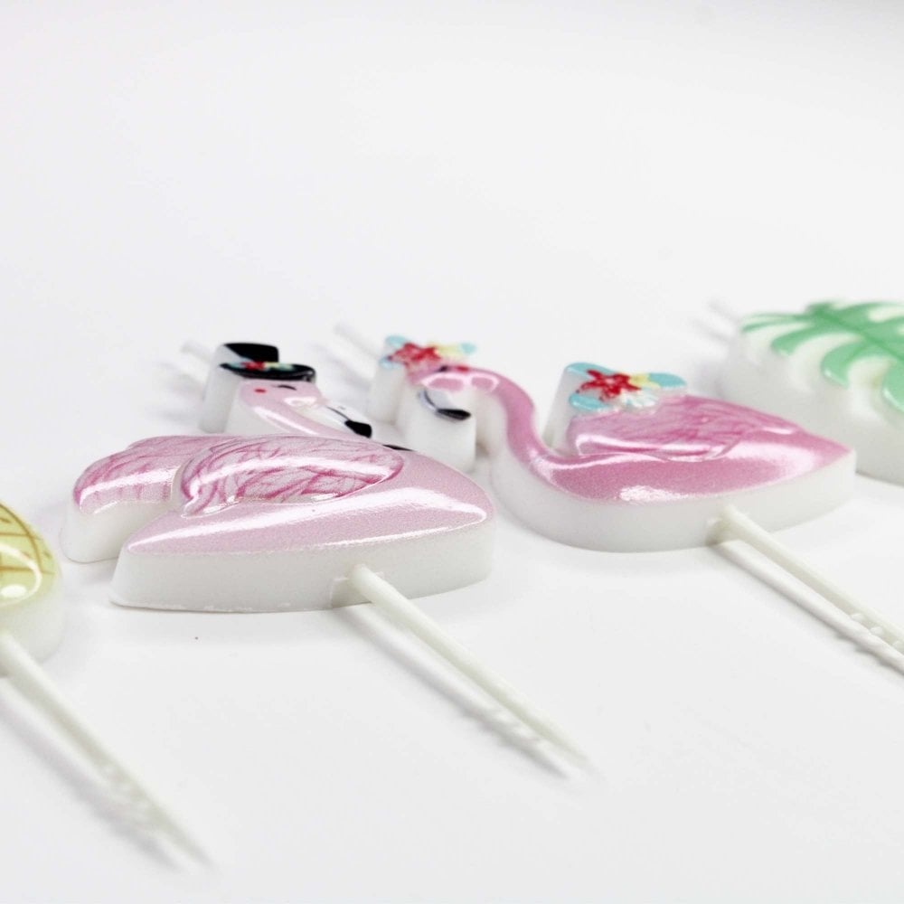 Flamingo Candle Set