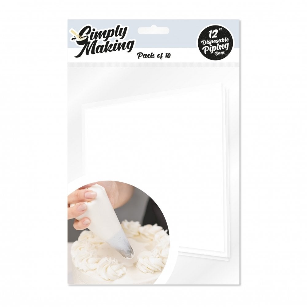 12 Inch Disposable Piping Bags x 10