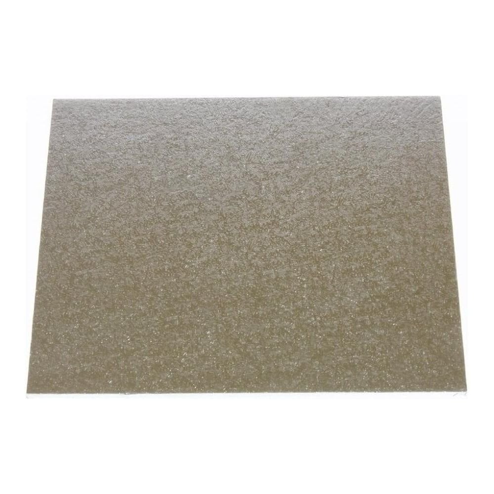 Silver Foil Square Hardboard Cake Card