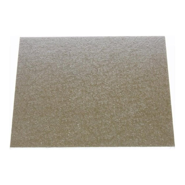 Silver Foil Square Hardboard Cake Card