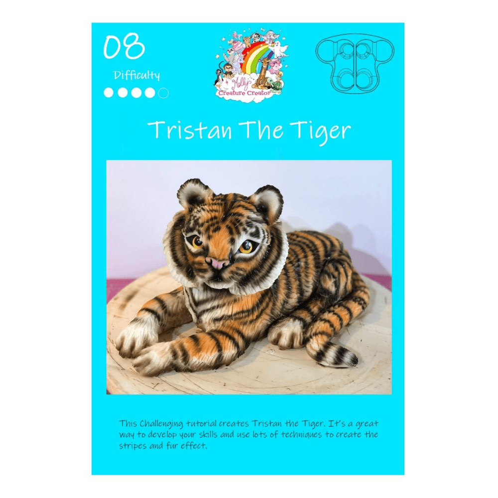 Tristan The Tiger Cake Tutorial