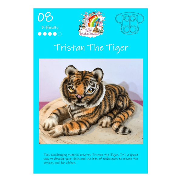 Tristan The Tiger Cake Tutorial