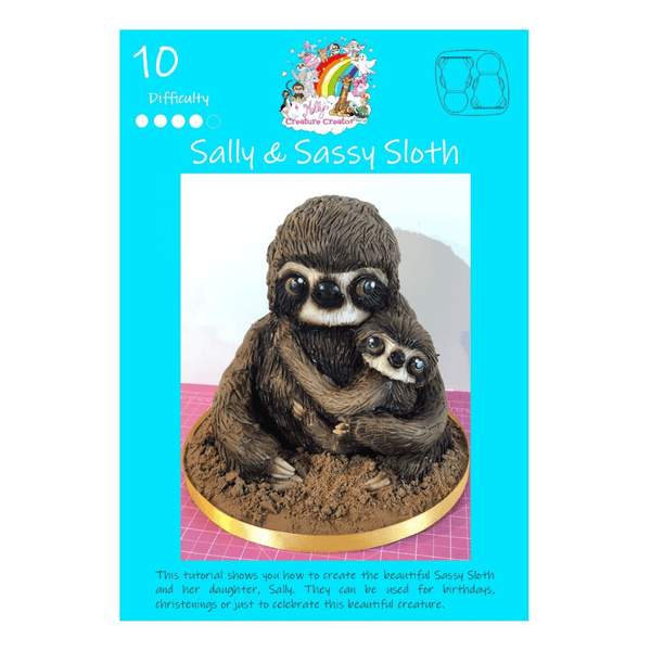 Sally & Sassy Sloth Cake Tutorial