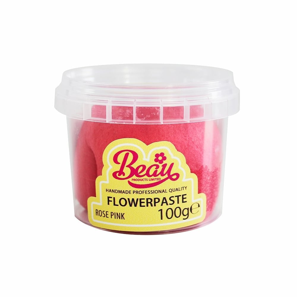 Rose Pink Flower Paste 100g