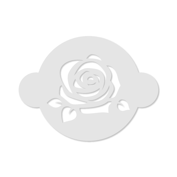 Rose Cupcake & Cookie Stencil