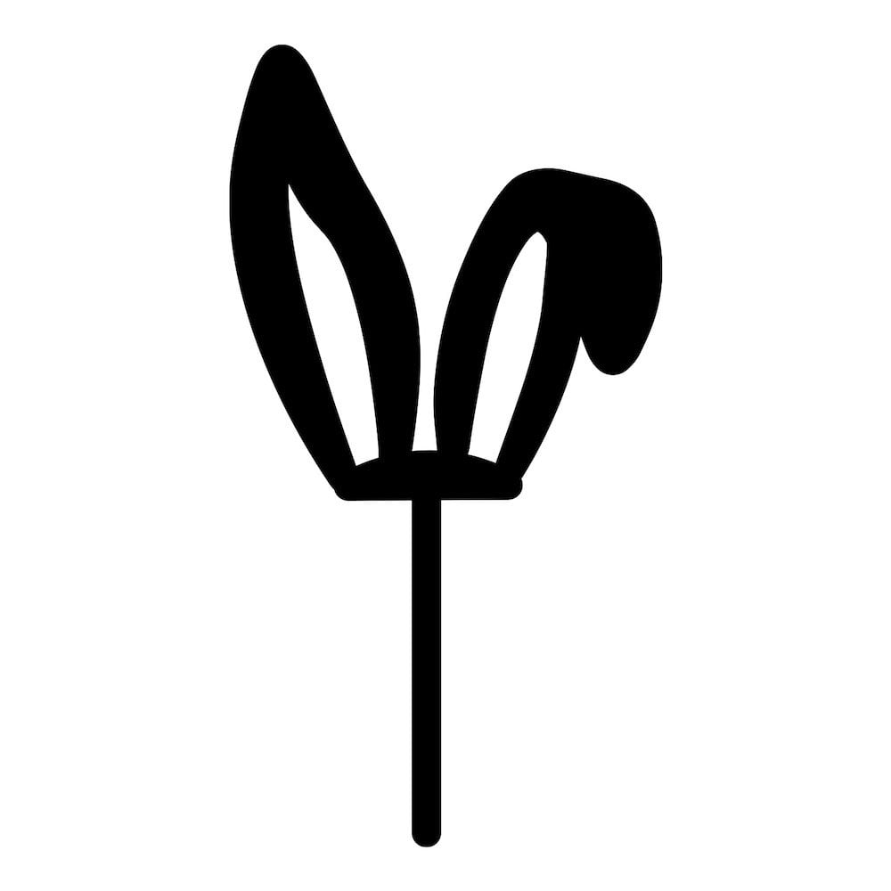 Bunny Ears Cupcake Topper