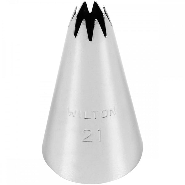 No.21 Open Star Piping Tip