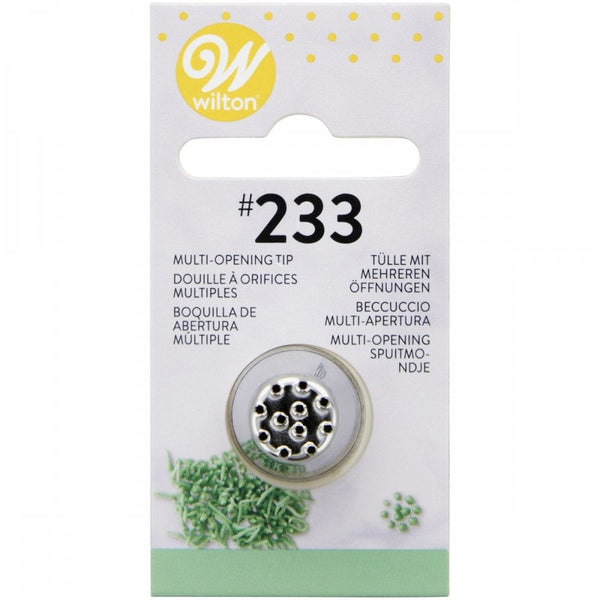No.233 Grass Hair Multi-Open Piping Tip