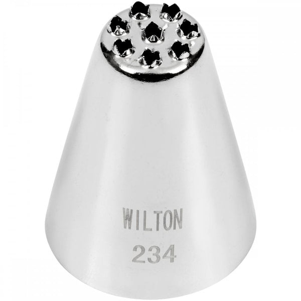 No.234 Grass Hair Multi-Open Piping Tip