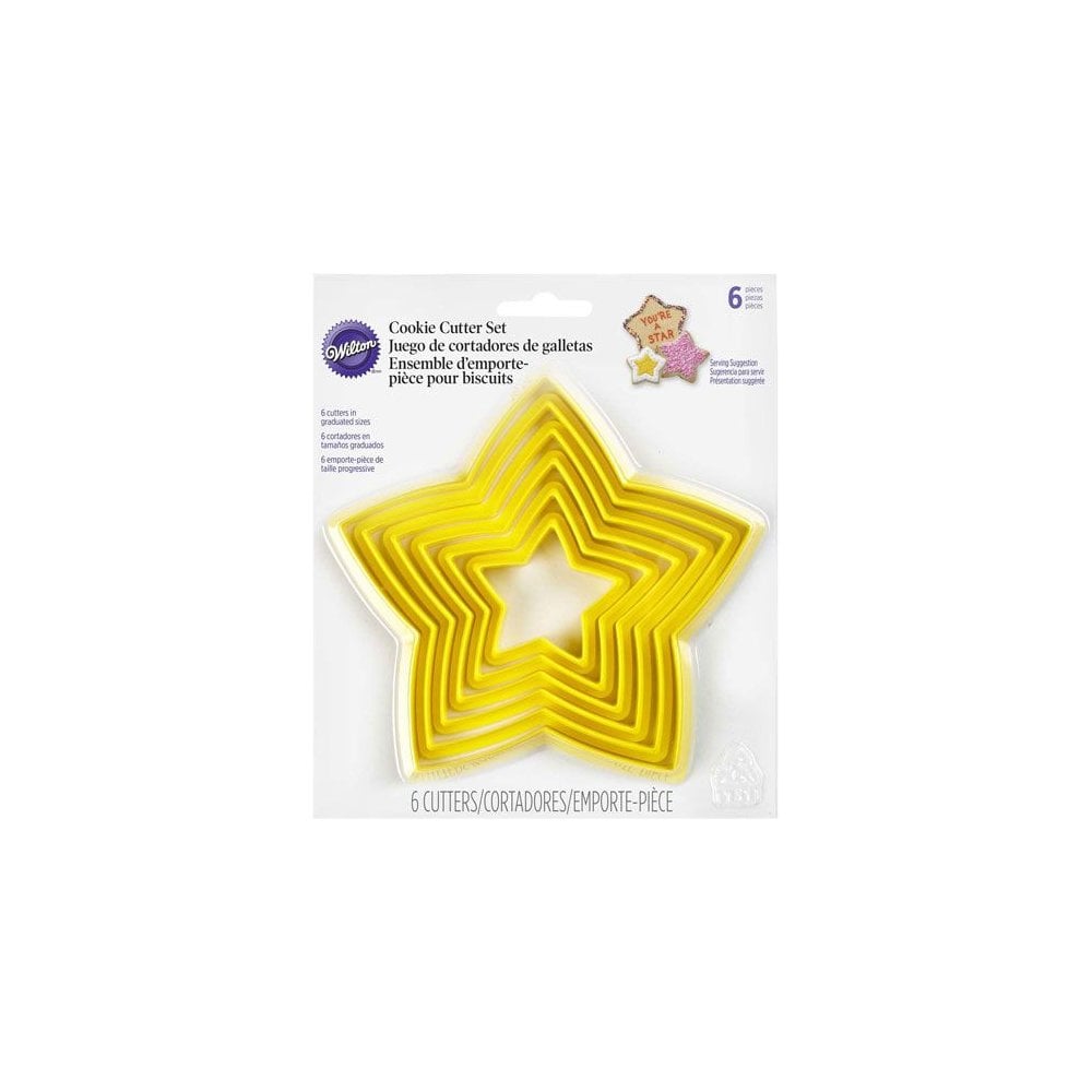 Wilton Star Nesting Perimeter Cutter Set/6