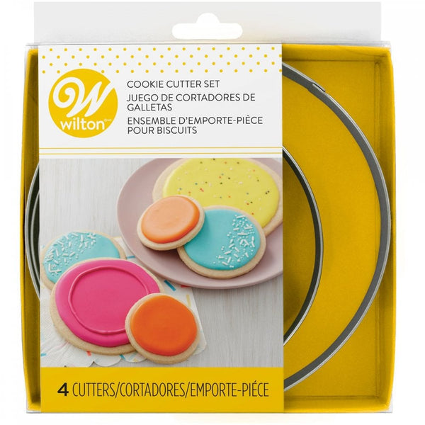Wilton Circles Nesting Metal Cutter set/4