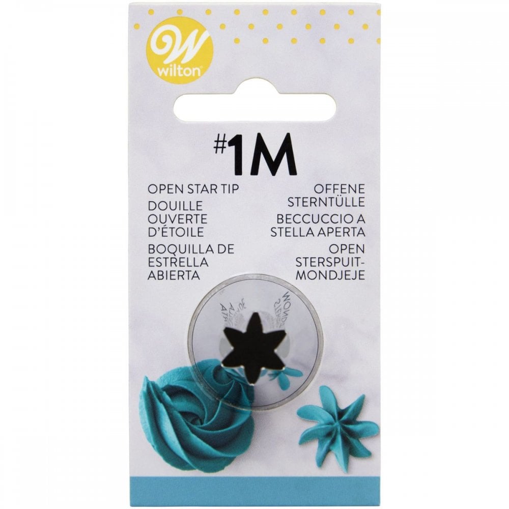 No.1M Open Star Piping Tip