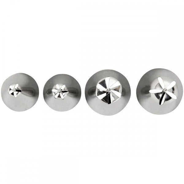Wilton Decorating Tip Set Flowers #109, #129, #190, #225