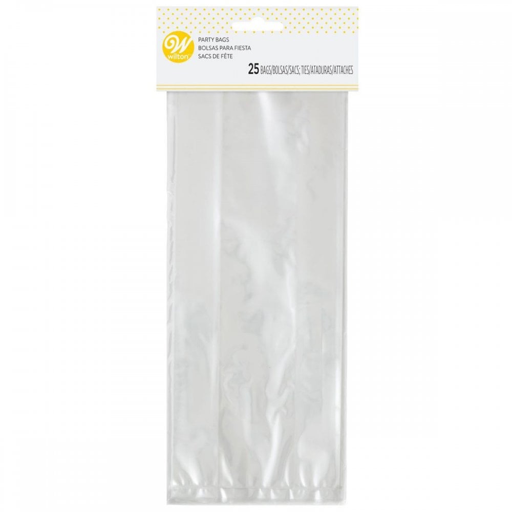 Wilton Clear Party Bags pk/25
