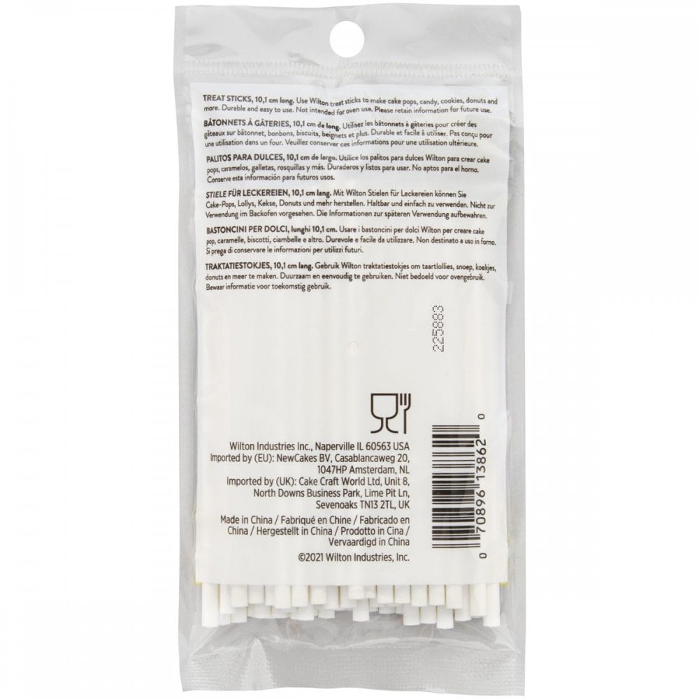 Wilton Lollipop Sticks 10cm pk/50